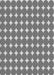 Patterned Cloud Gray Rug, pat1499gry