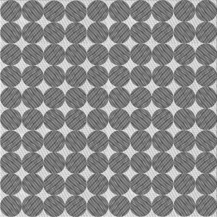 Round Patterned Cloud Gray Rug, pat1499gry