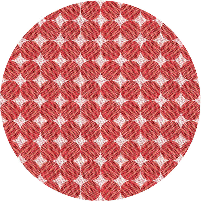 Square Machine Washable Transitional Red Rug in a Living Room, wshpat1499rd