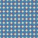 Square Patterned Sky Blue Novelty Rug, pat1499