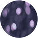 Square Patterned Night Blue Rug, pat150blu