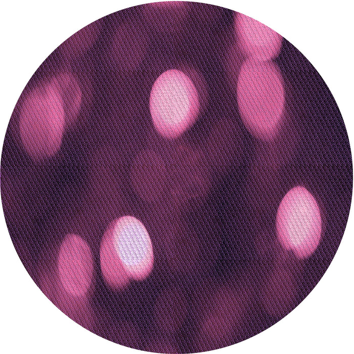 Square Patterned Purple Lily Purple Rug, pat150pur