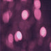 Round Patterned Purple Lily Purple Rug, pat150pur