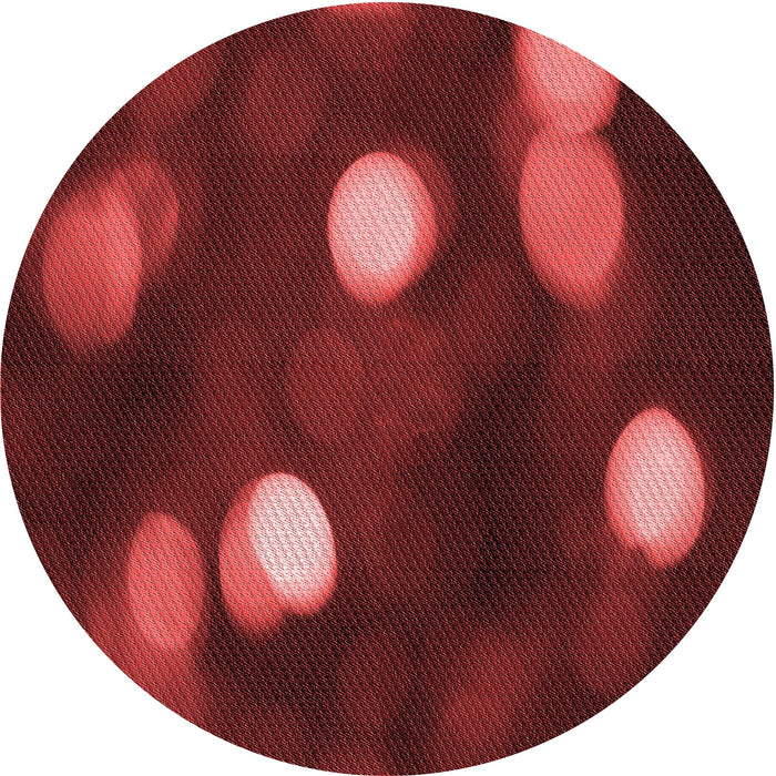 Square Patterned Dark Red Rug, pat150rd
