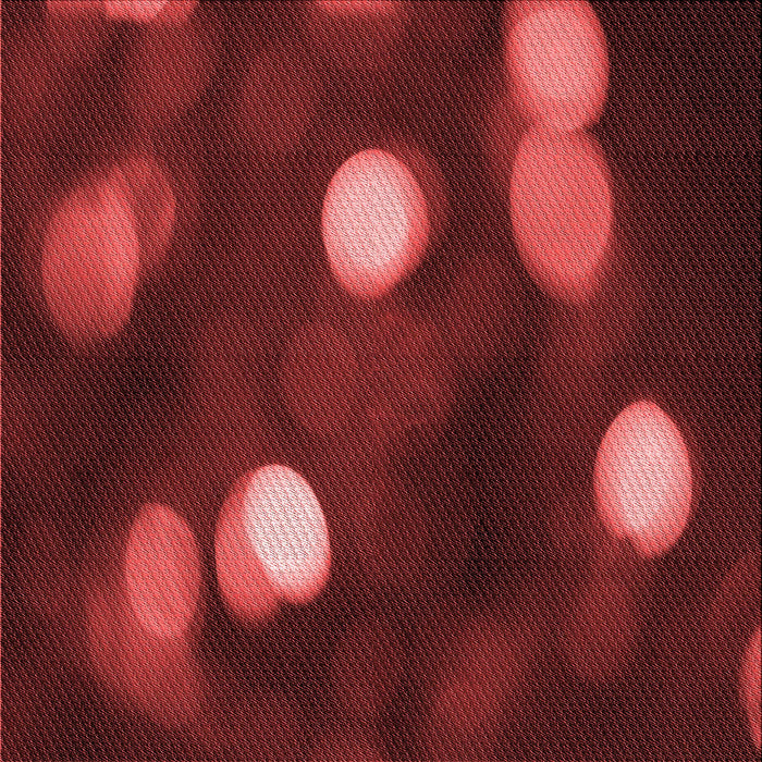 Round Patterned Dark Red Rug, pat150rd