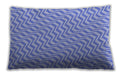 Patterned Rectangular Blue Lumbar Throw Pillow, 13 inch by 19 inch, lbpat1500blu