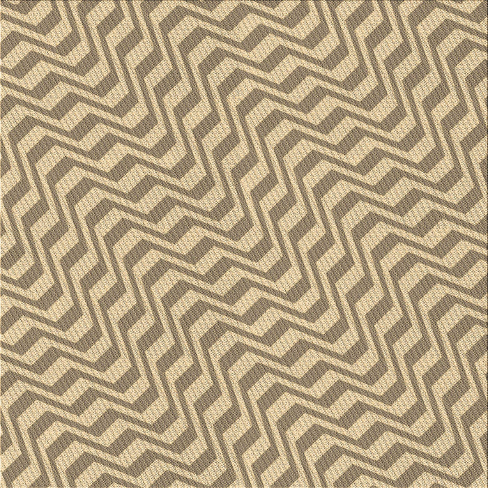 Round Patterned Dark Gold Brown Rug, pat1500brn