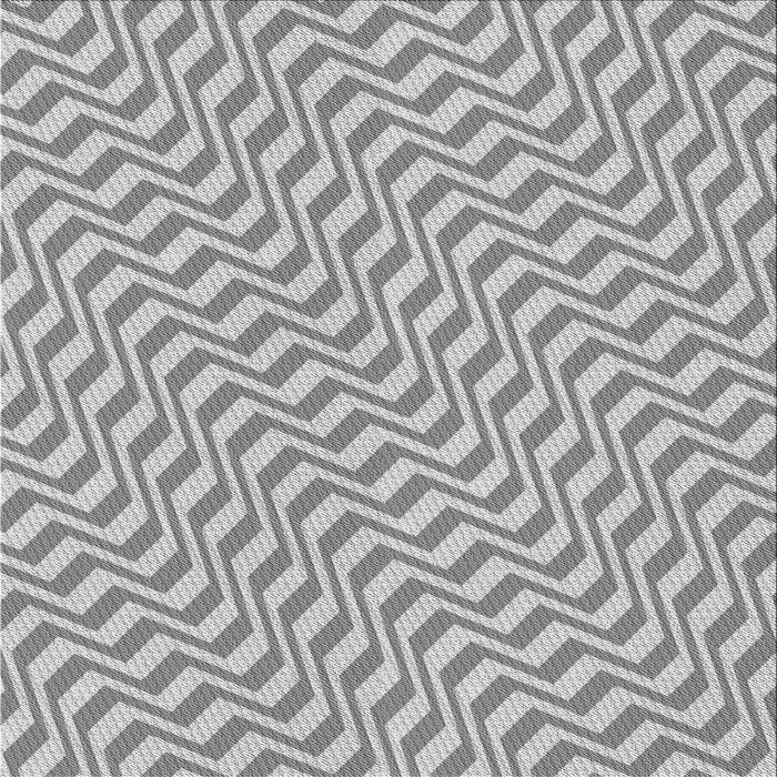 Round Patterned Gray Rug, pat1500gry