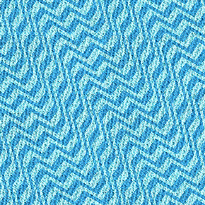 Patterned Deep Sky Blue Rug, pat1500lblu