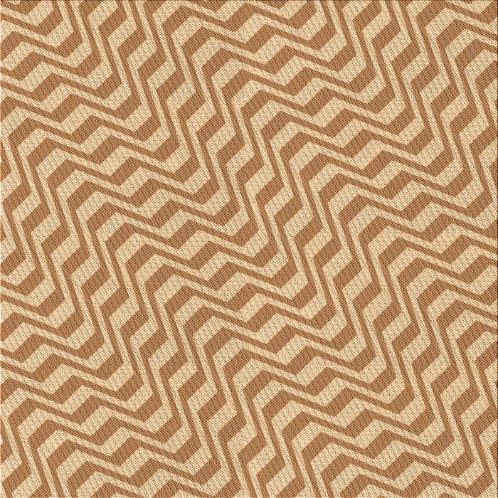 Round Machine Washable Transitional Orange Rug, wshpat1500org