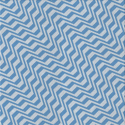 Square Patterned Light Blue Novelty Rug, pat1500
