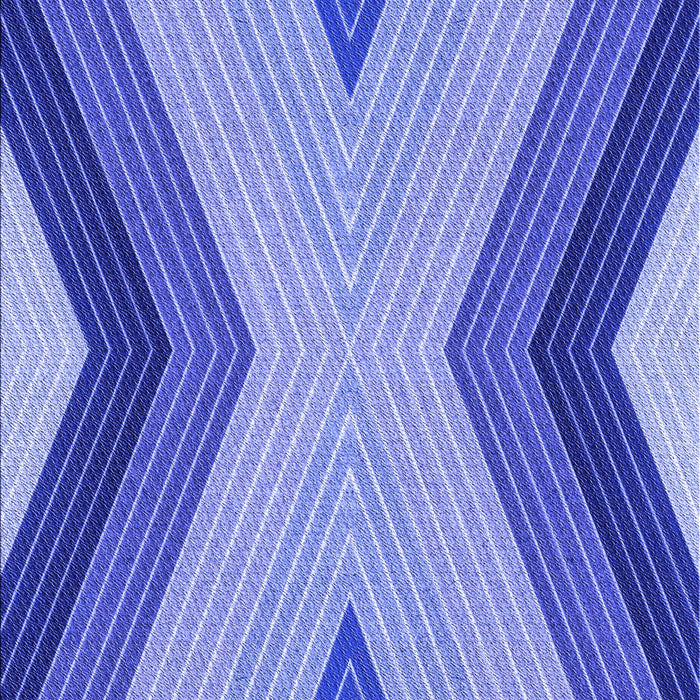 Patterned Denim Blue Rug, pat1501blu