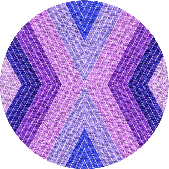 Square Patterned Purple Plum Purple Rug, pat1501pur