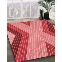 Patterned Red Rug, pat1501rd