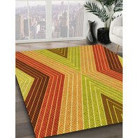 Patterned Red Rug, pat1501yw