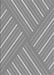 Machine Washable Transitional Silver Gray Rug, wshpat1502gry