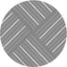 Square Patterned Silver Gray Rug, pat1502gry