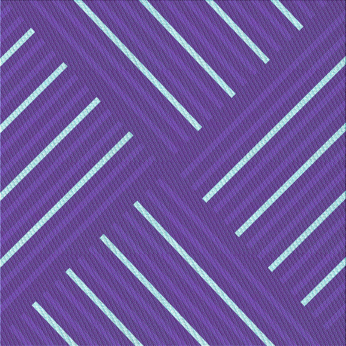 Round Patterned Medium Slate Blue Rug, pat1502lblu