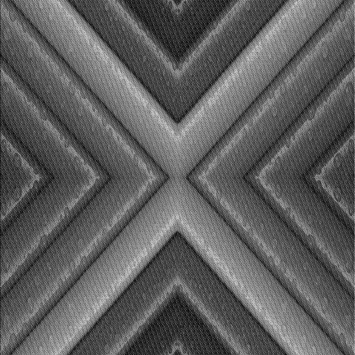 Patterned Gray Rug, pat1503gry