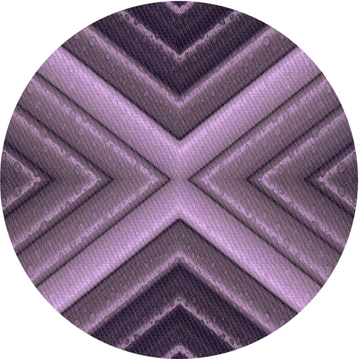 Square Machine Washable Transitional Plum Purple Rug in a Living Room, wshpat1503pur