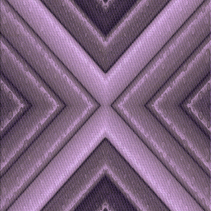 Patterned Plum Purple Rug, pat1503pur