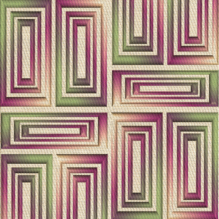 Machine Washable Transitional Cherry Red Rug, wshpat1504brn