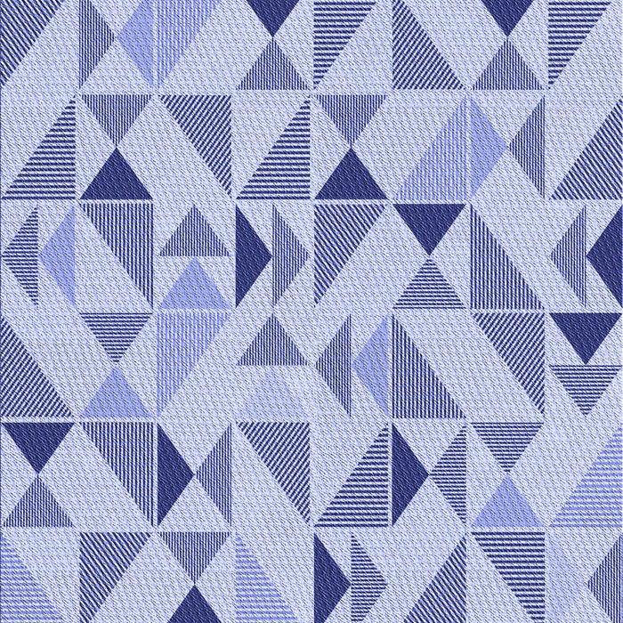 Patterned Blue Rug, pat1505blu