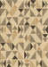 Patterned Brown Rug, pat1505brn