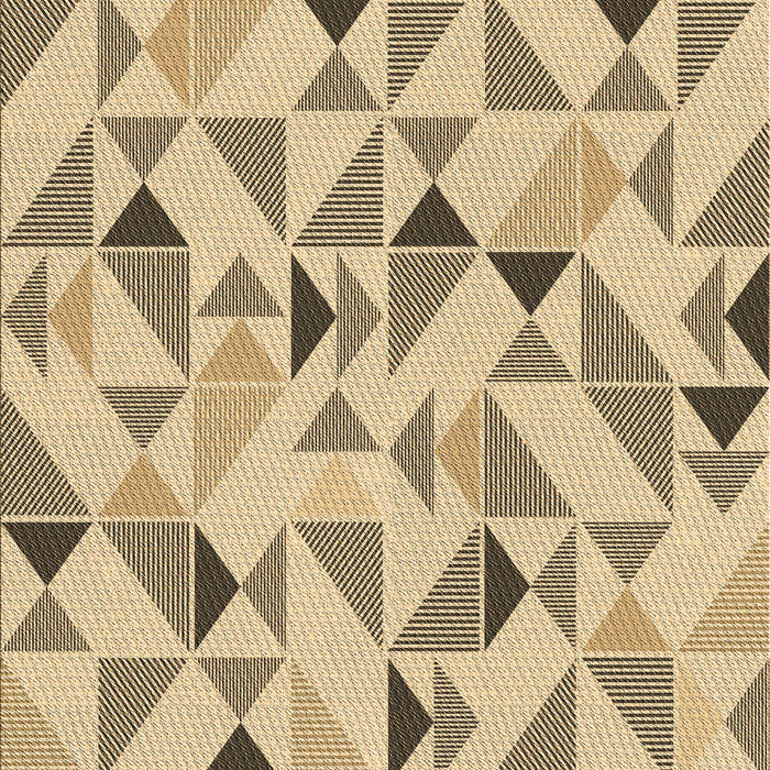 Patterned Brown Rug, pat1505brn