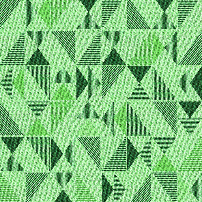 Patterned Jade Green Rug, pat1505grn