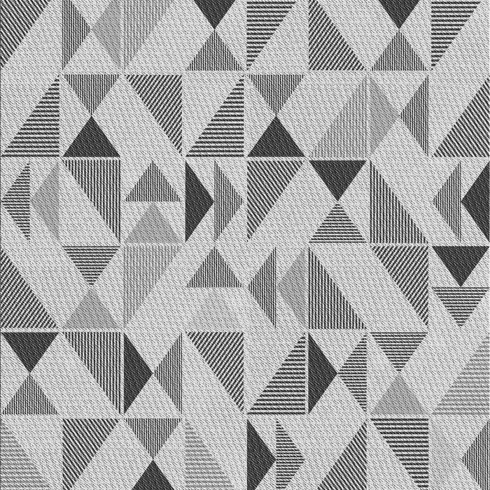 Patterned Silver Gray Rug, pat1505gry