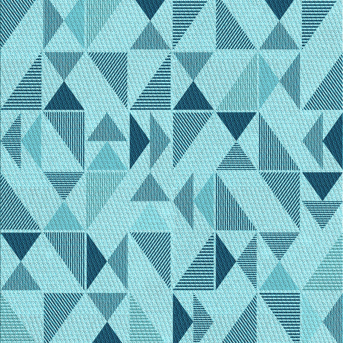 Patterned Blue Ivy Blue Rug, pat1505lblu