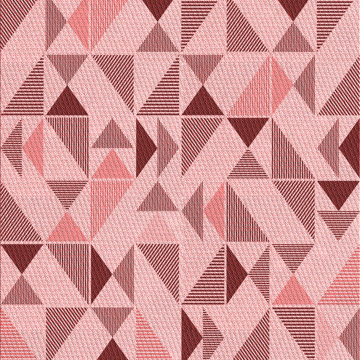 Patterned Red Rug, pat1505rd