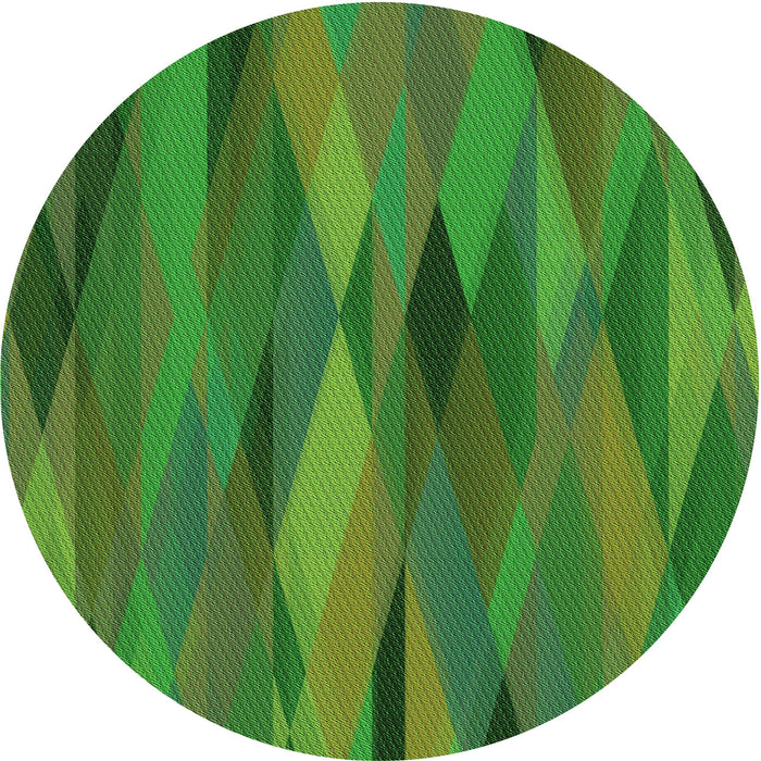 Square Machine Washable Transitional Apple Green Rug in a Living Room, wshpat1506grn