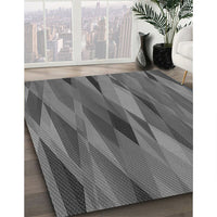 Patterned Gray Rug, pat1506gry