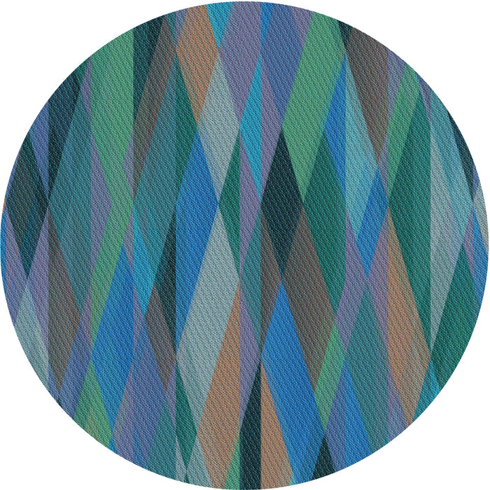 Square Machine Washable Transitional Blue Rug in a Living Room, wshpat1506lblu