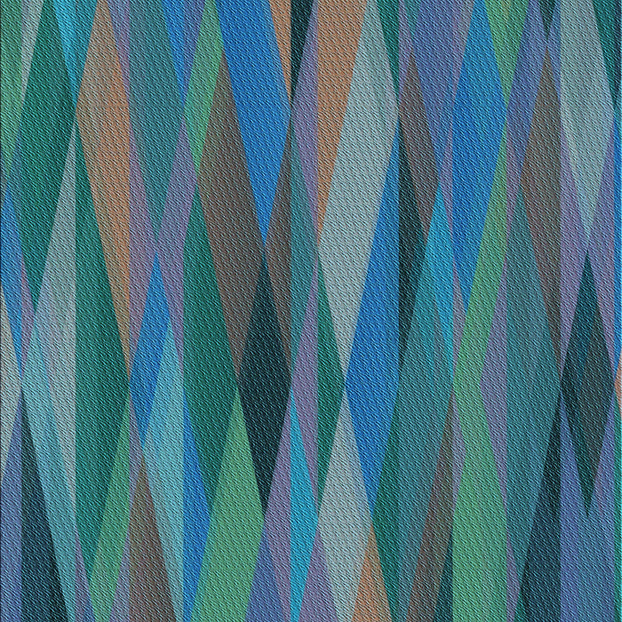 Patterned Blue Rug, pat1506lblu