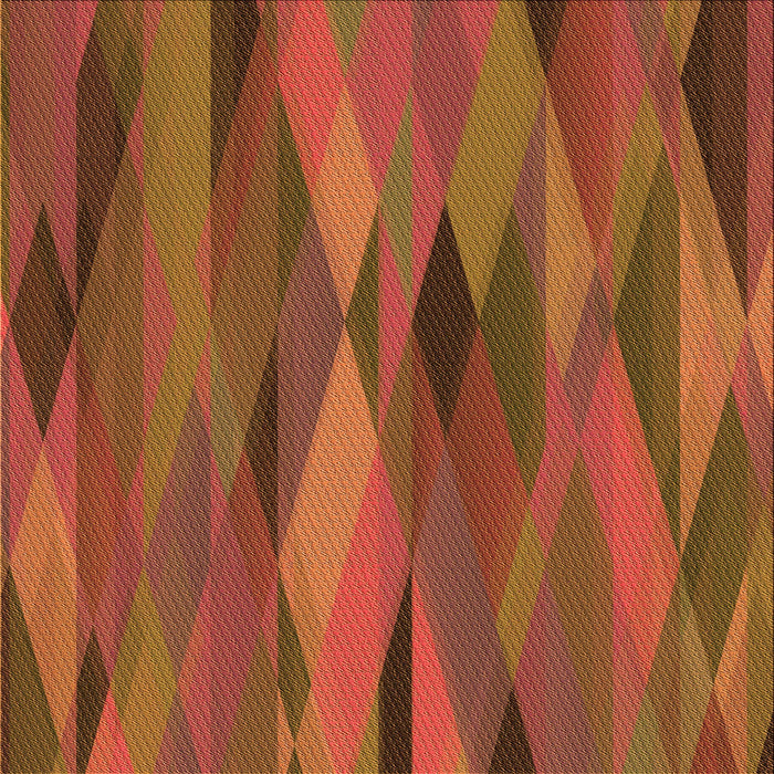 Round Machine Washable Transitional Tomato Red Rug, wshpat1506org