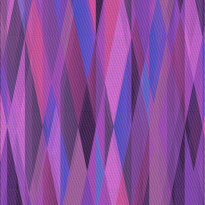 Patterned Purple Daffodil Purple Rug, pat1506pur