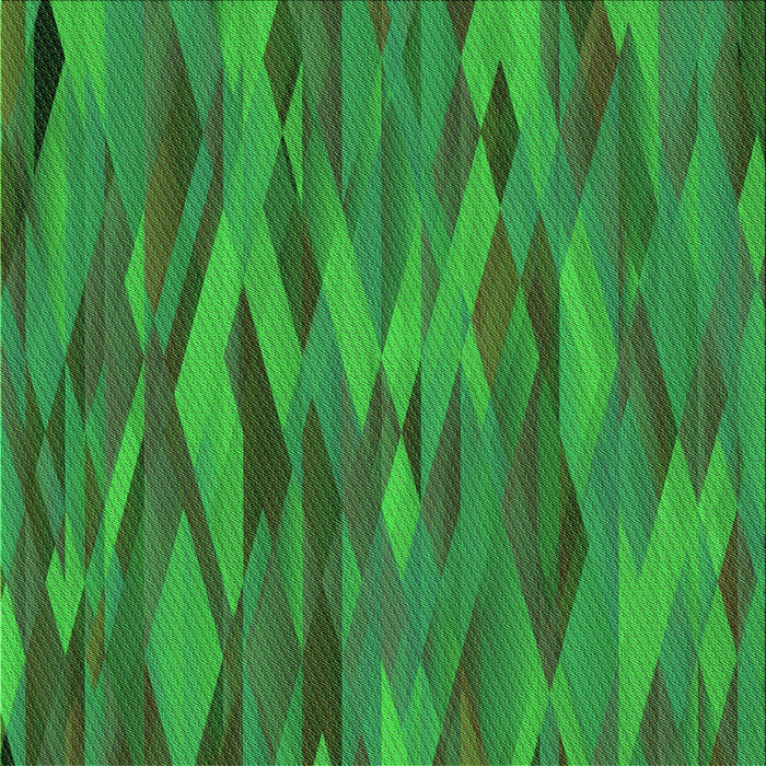 Round Patterned Forest Green Rug, pat1507grn