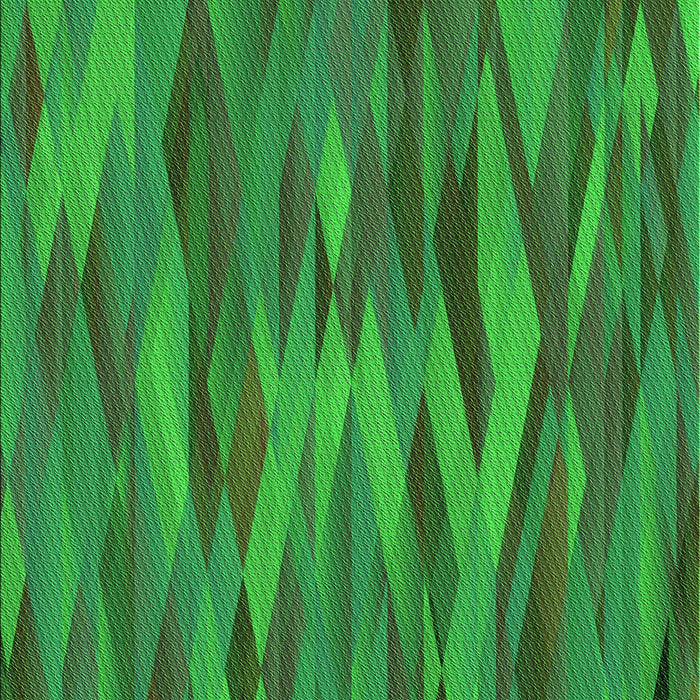 Patterned Forest Green Rug, pat1507grn