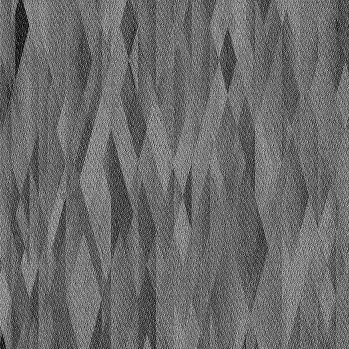 Round Patterned Gray Rug, pat1507gry