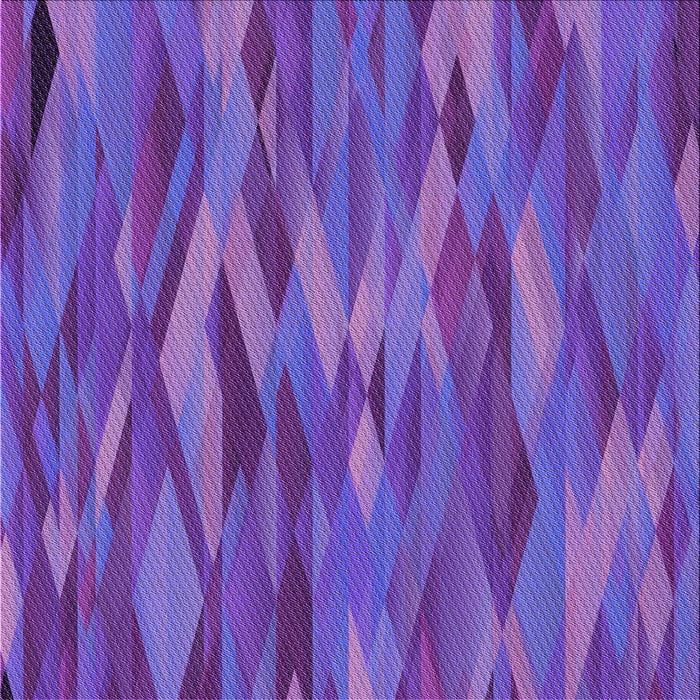 Round Patterned Purple Rug, pat1507pur