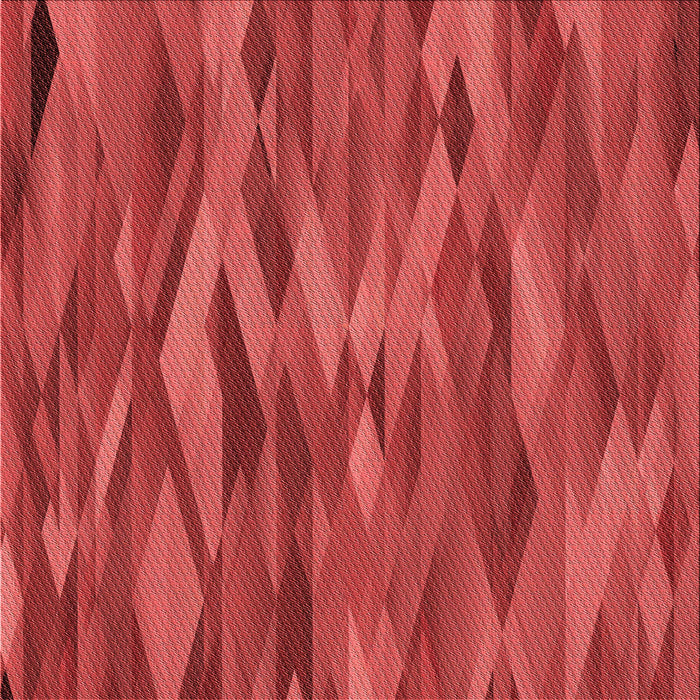 Round Patterned Red Rug, pat1507rd