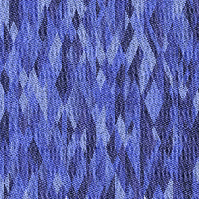 Round Patterned Light Slate Blue Rug, pat1508blu