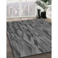 Patterned Gray Rug, pat1508gry