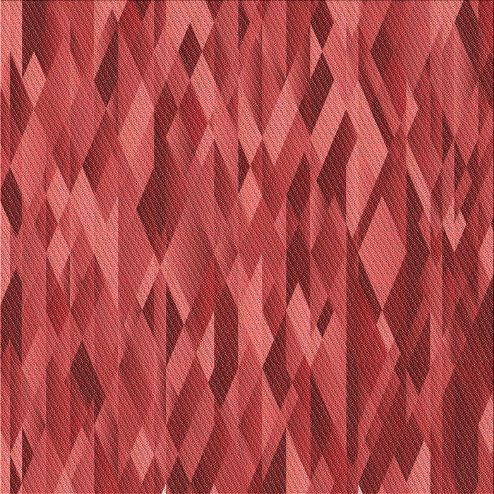 Round Patterned Red Rug, pat1508rd