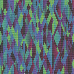 Square Patterned Purple Modern Rug, pat1508
