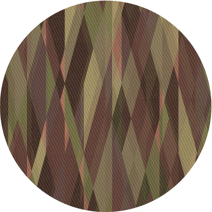 Square Machine Washable Transitional Brown Rug in a Living Room, wshpat1509brn