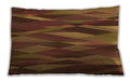 Patterned Rectangular Saffron Red Lumbar Throw Pillow, 13 inch by 19 inch, lbpat1509org